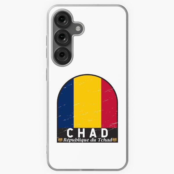 Item preview, Chad Flag Emblem Distressed Vintage designed and sold by KrisSidDesigns.