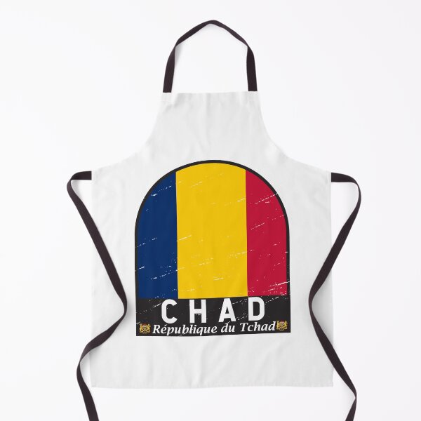 Item preview, Chad Flag Emblem Distressed Vintage designed and sold by KrisSidDesigns.