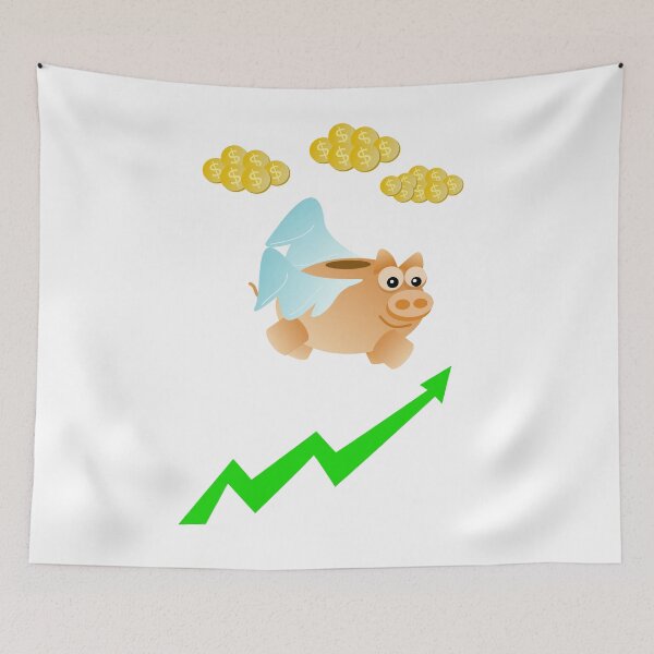 Item preview, Flying piggy bank designed and sold by Logan81.