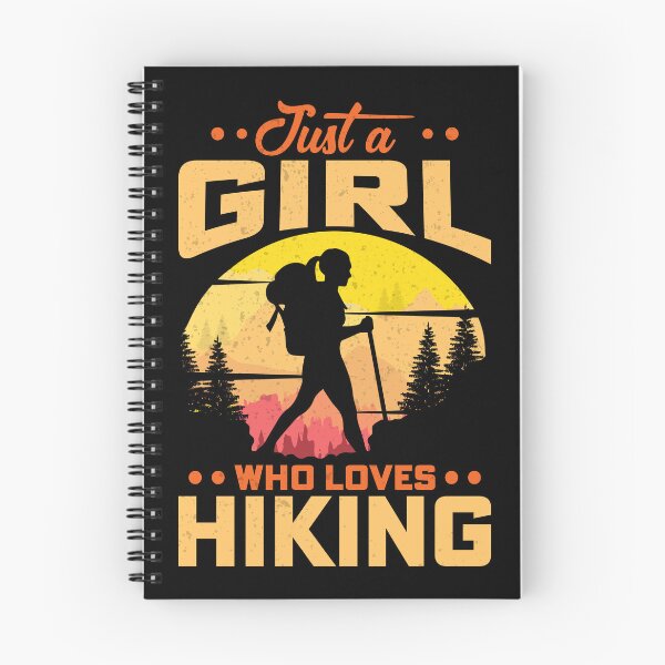 Item preview, Just a Girl who Loves Hiking designed and sold by Lonesome-Fox.