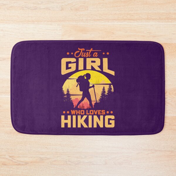 Item preview, Just a Girl who Loves Hiking designed and sold by Lonesome-Fox.