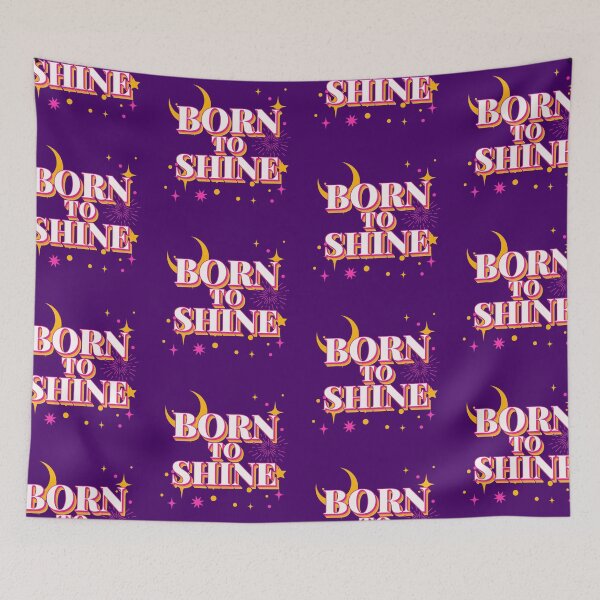 Item preview, Born to Shine - Girl Cute Trendy designed and sold by TheEndlessStore.