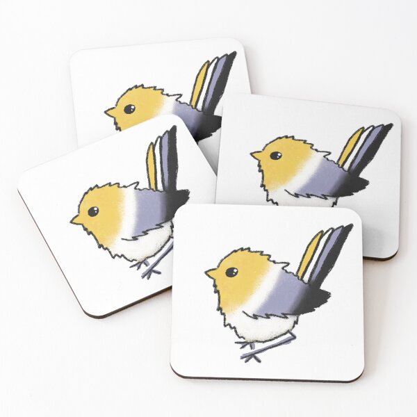 Item preview, Non binary bird designed and sold by JessDaniArt.