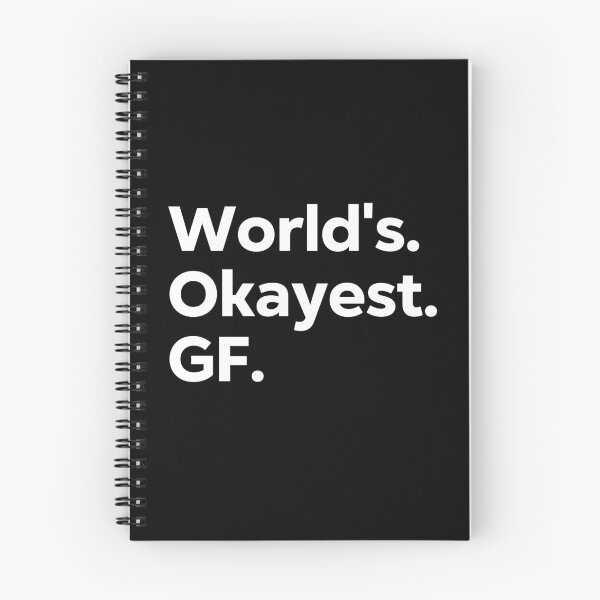 Item preview, World's Okayest GF designed and sold by kindxinn.