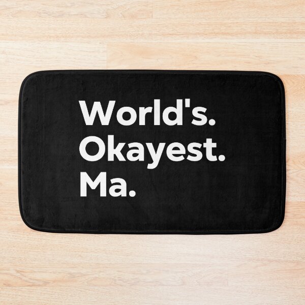 Item preview, World's Okayest Ma designed and sold by kindxinn.