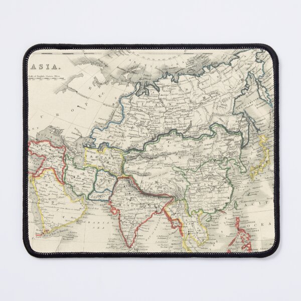 Item preview, Vintage Map of Asia designed and sold by SuziQPrayers427.