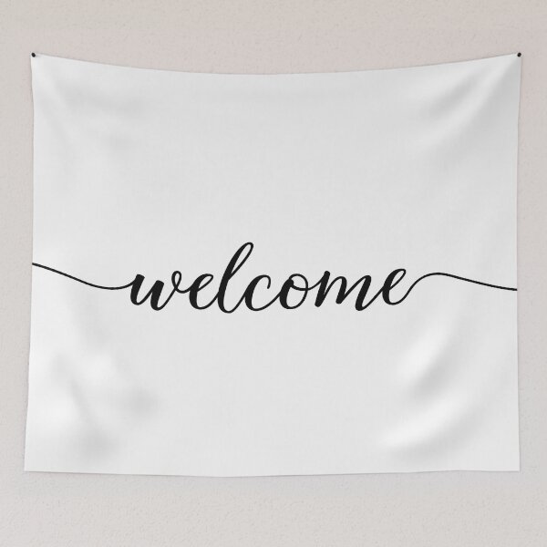 Item preview, Welcome designed and sold by Design Minds Boutique.