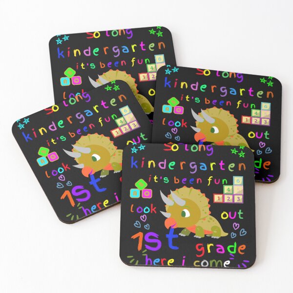 Item preview, SO LONG KINDERGARTEN IT'S BEEN FUN LOOK OUT 1ST GRADE HERE I COME FUNNY GRADUACTION  designed and sold by Affyboss6.