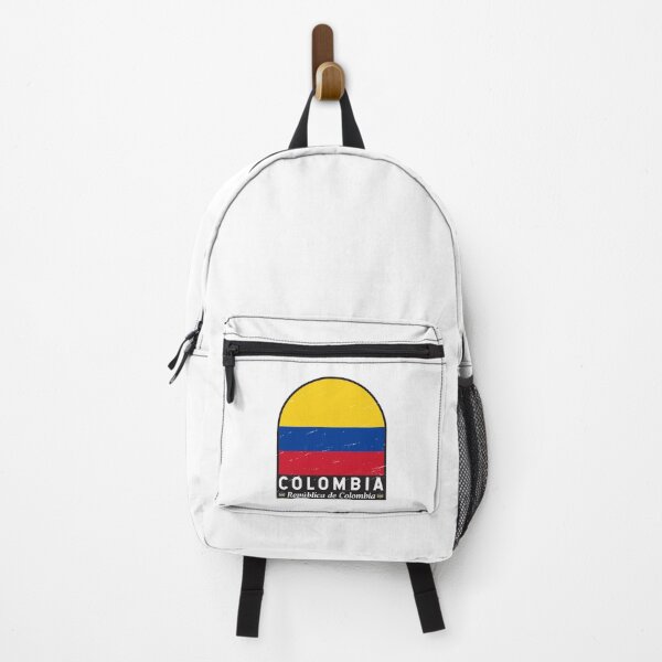 Item preview, Colombia Flag Emblem Distressed Vintage designed and sold by KrisSidDesigns.