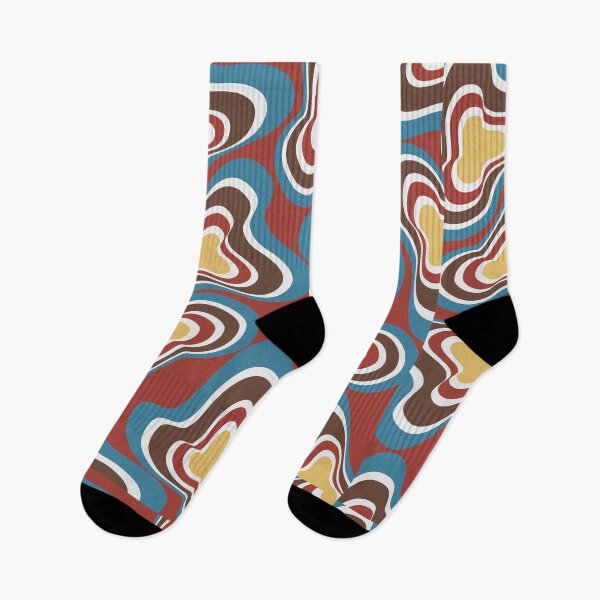 Item preview, Funky Geometric Vintage Retro Pattern designed and sold by Reelippy.