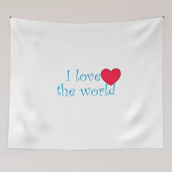 Item preview, I love the world designed and sold by bakerelassioui.