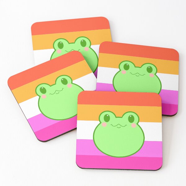 Aperçu de l'œuvre Grenouille lesbienne créée et vendue par LemonBeeDesigns.