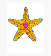 Love Starfish Photographic Print