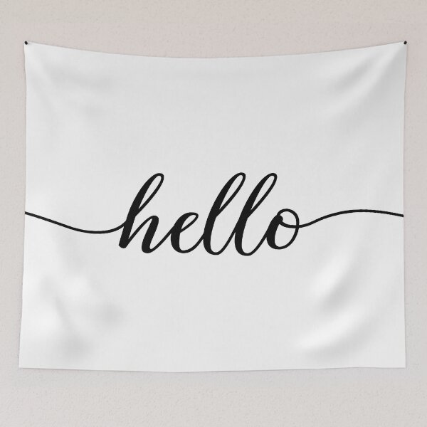 Item preview, Hello designed and sold by Design Minds Boutique.