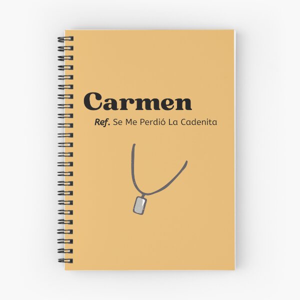 Item preview, Carmen, Se me perdio la cadenita designed and sold by Veronica Sanchez.