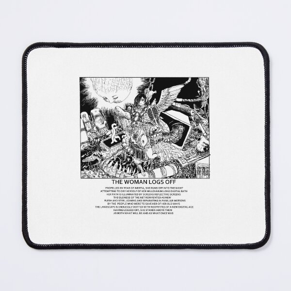 Item preview, THE WOMAN LOGS OFF designed and sold by ItsAdrienne.