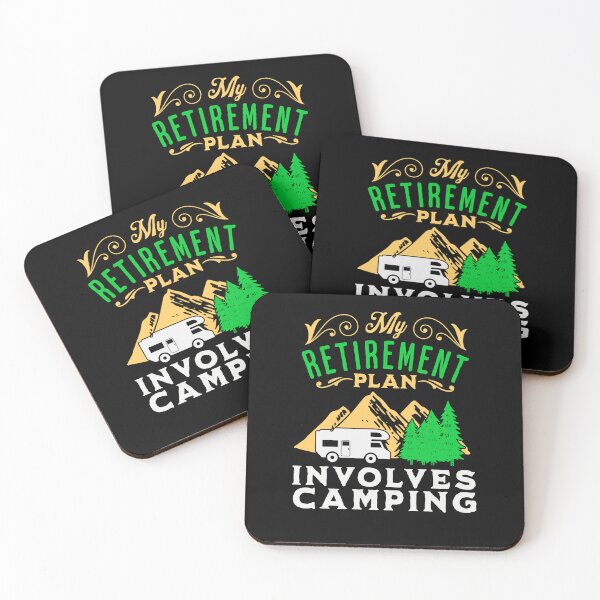 Item preview, My Retirement Plan Involves Camping designed and sold by FurioInc.