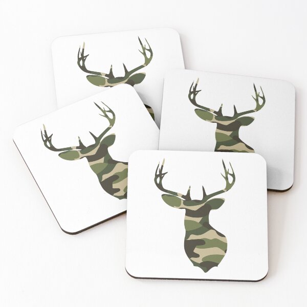 Item preview, Camo Deer head designed and sold by Mansn.