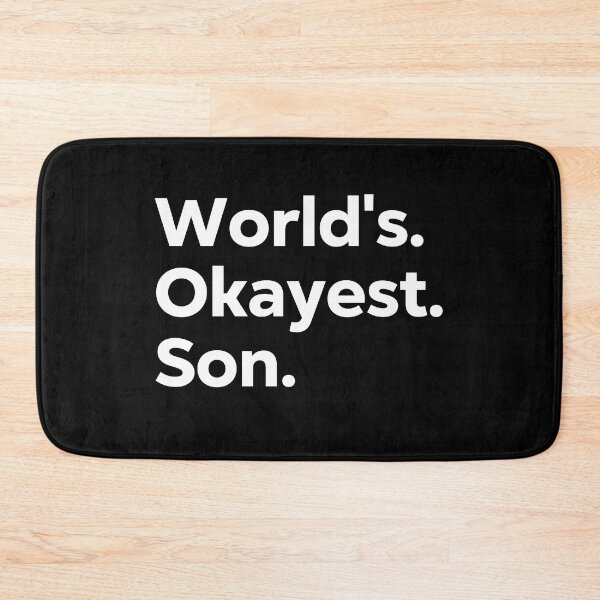 Item preview, World's Okayest Son designed and sold by kindxinn.