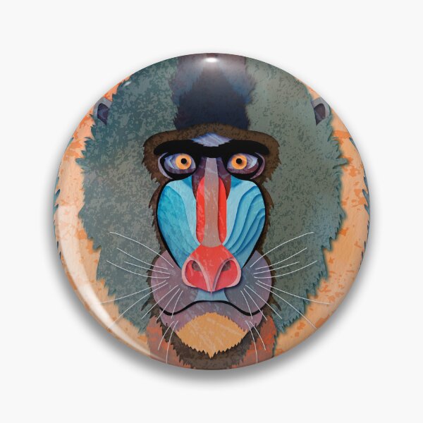 Item preview,  A monkey with a blue muzzle.  designed and sold by Kosinskaya.