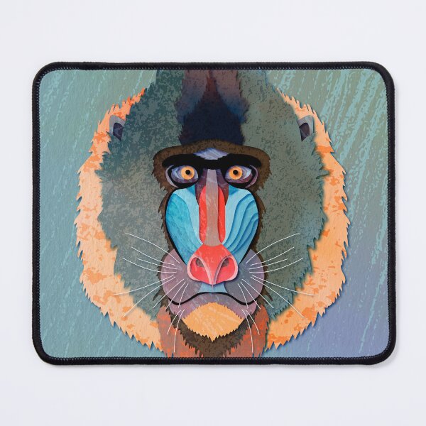 Item preview,  A monkey with a blue muzzle.  designed and sold by Kosinskaya.