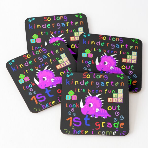 Item preview,   SO LONG KINDERGARTEN IT'S BEEN FUN LOOK OUT 1ST GRADE HERE I COME FUNNY GRADUACTION  designed and sold by Affyboss6.