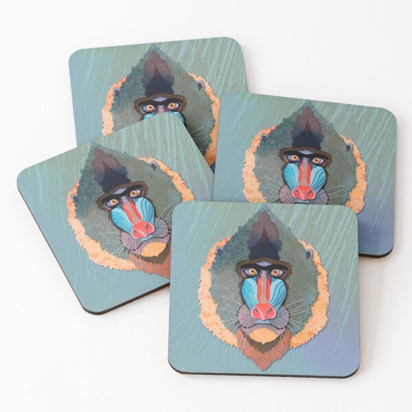 Item preview,  A monkey with a blue muzzle.  designed and sold by Kosinskaya.