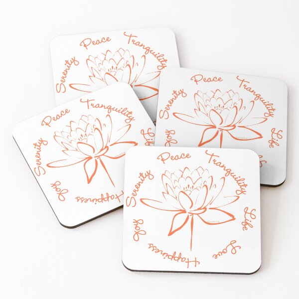 Item preview, Serenity Tranquility Lotus (Orange) designed and sold by Makanahele.
