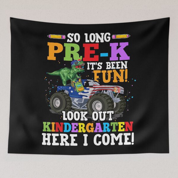 Item preview, So Long Pre-k Its Been Fun Look Out Kindergarten Here I Come designed and sold by Bridge Galson.