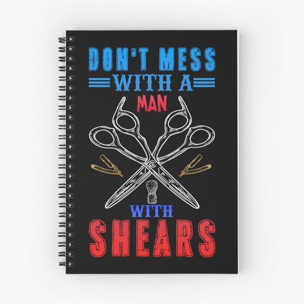 Item preview, DON'T MESS WITH A MAN WITH SHEARS designed and sold by lukas69graphic.
