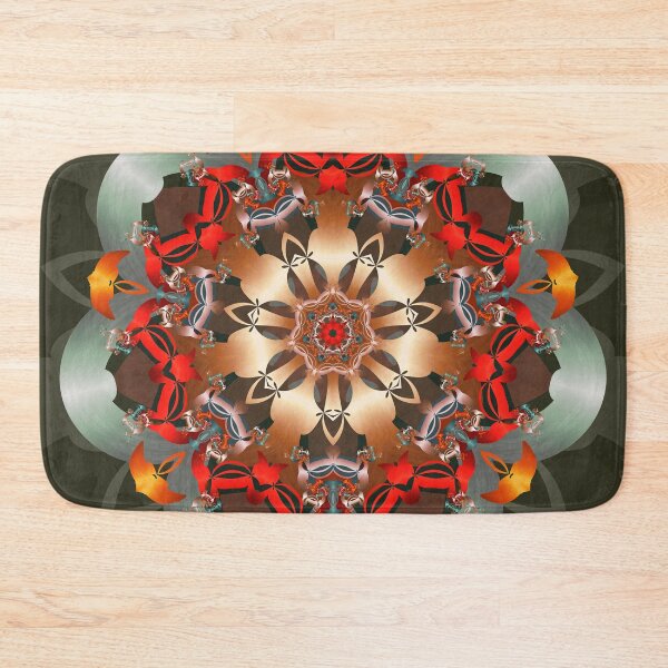 Item preview, Enlighten Mandala designed and sold by Kelly Dietrich Mandala & Fractal Art.