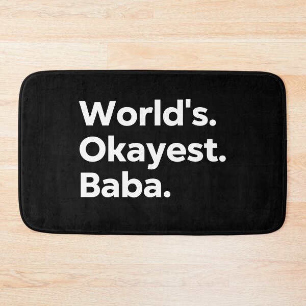Item preview, World's Okayest Baba designed and sold by kindxinn.