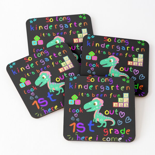 Item preview,  SO LONG KINDERGARTEN IT'S BEEN FUN LOOK OUT 1ST GRADE HERE I COME FUNNY GRADUACTION  designed and sold by Affyboss6.