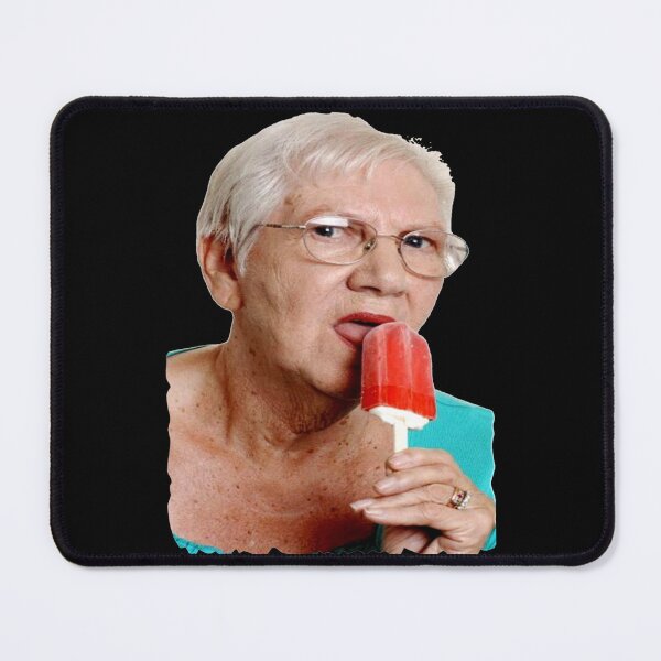 Artikelvorschau, Oma-Eis-Lutschbonbon-T-Shirt Wesentliches T-Shirt entworfen und verkauft von monica45je.