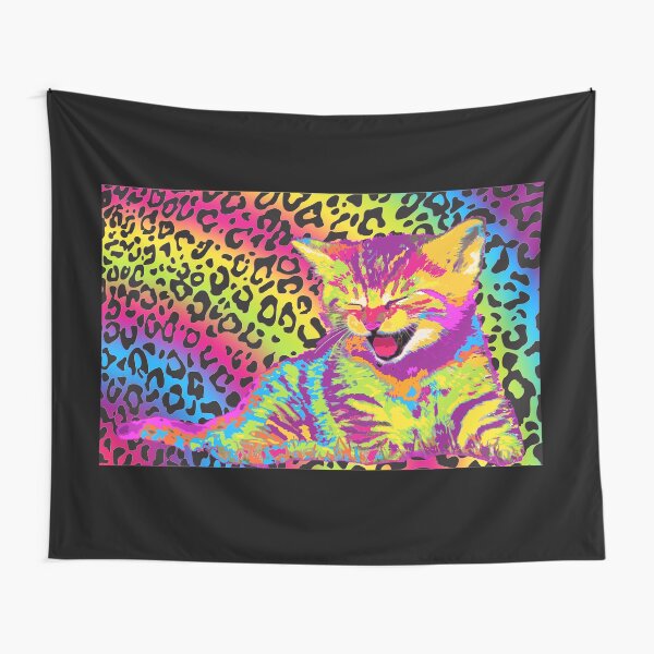 Item preview, Rainbow Kitten (leopard print) designed and sold by MoonNStar.