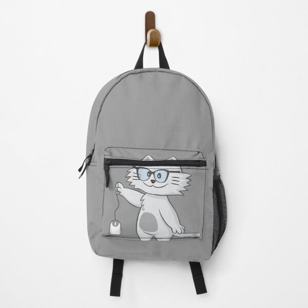 Item preview, Cartoon Cat Holding A Computer Mouse designed and sold by artado.