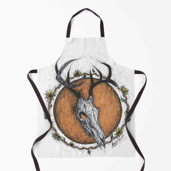 Item preview, Skull Series: Deer designed and sold by Jessieisaninja.