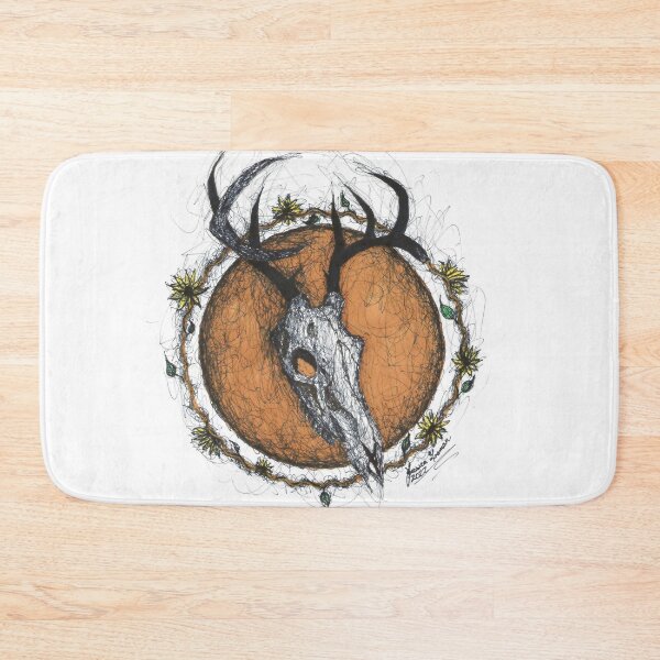 Item preview, Skull Series: Deer designed and sold by Jessieisaninja.