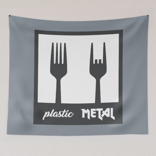 Item preview, Heavy Metal Forks designed and sold by muskitt.