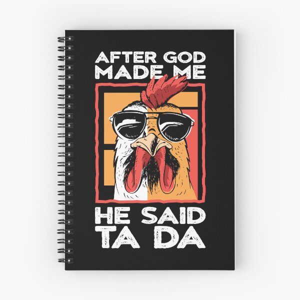 Item preview, After God Made Me We Said Ta Da Funny Rooster  designed and sold by inkedtee.