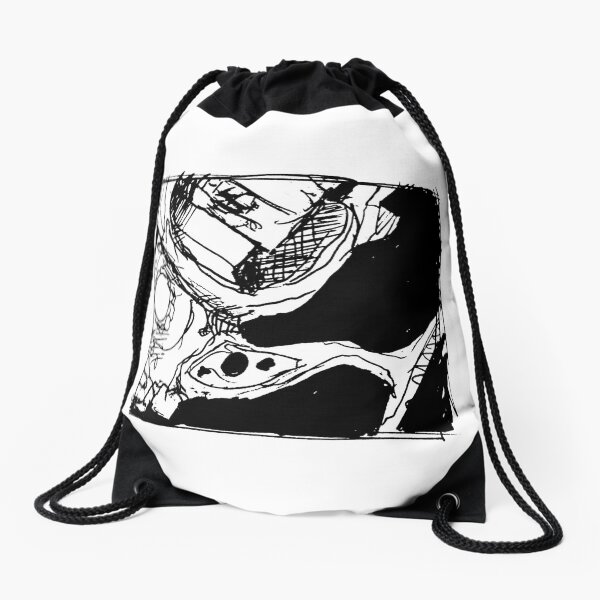 Reel Good Fishing Drawstring Bag