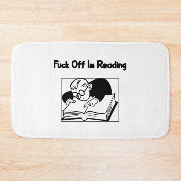Item preview,  fuck off im reading designed and sold by NEW-YORK-STYLE.