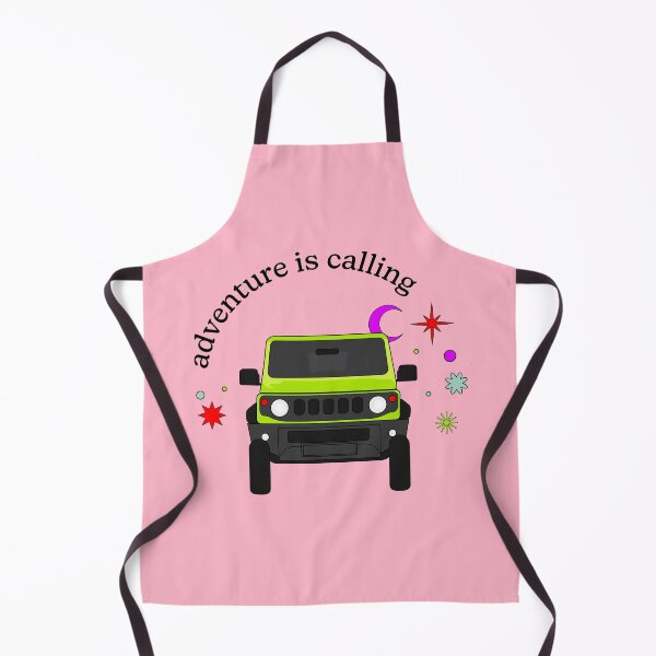 Item preview, Kinetic Yellow Suzuki Jimny | Adventure is Calling designed and sold by stoicjimny.