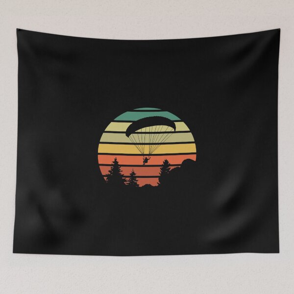 Item preview, Paragliding Sunset Classic T-Shirt designed and sold by ayeshadanaqws.
