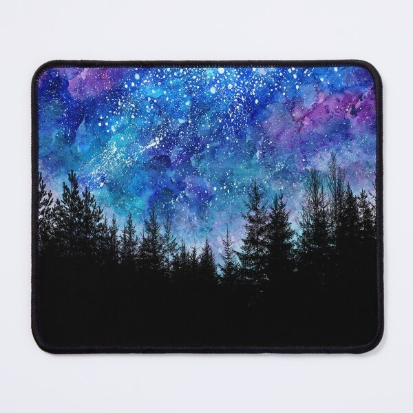 Item preview, Starry Sky Mountains designed and sold by tinaschofield.