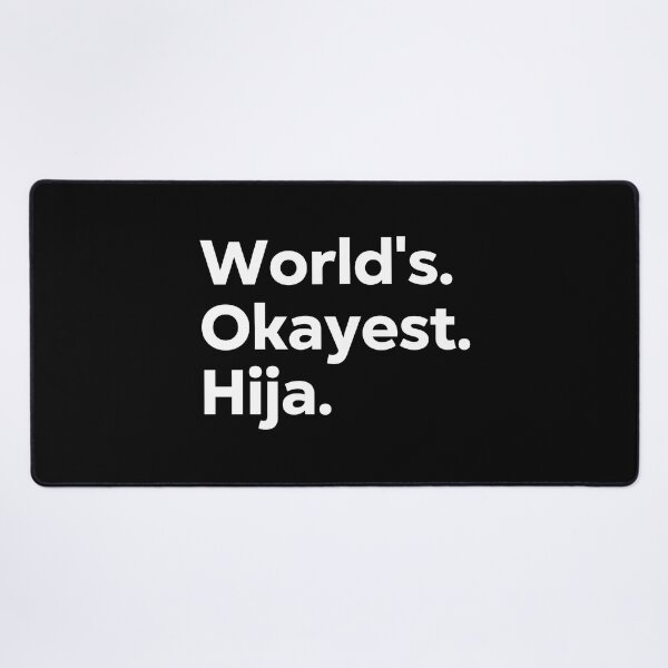 Item preview, World's Okayest Hija designed and sold by kindxinn.