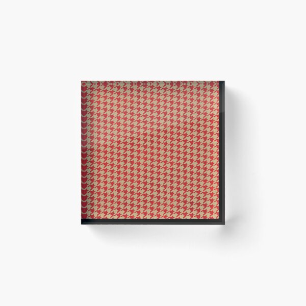 Item preview, beige red geometric pattern Shemagh Keffiyeh designed and sold by Mo5tar.