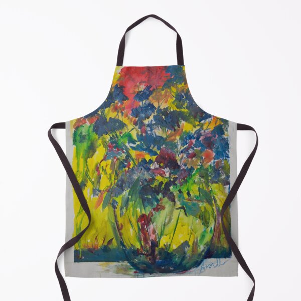 Item preview, Bouquet with Blue Flowers Fine Art designed and sold by Nola Lee Kelsey.