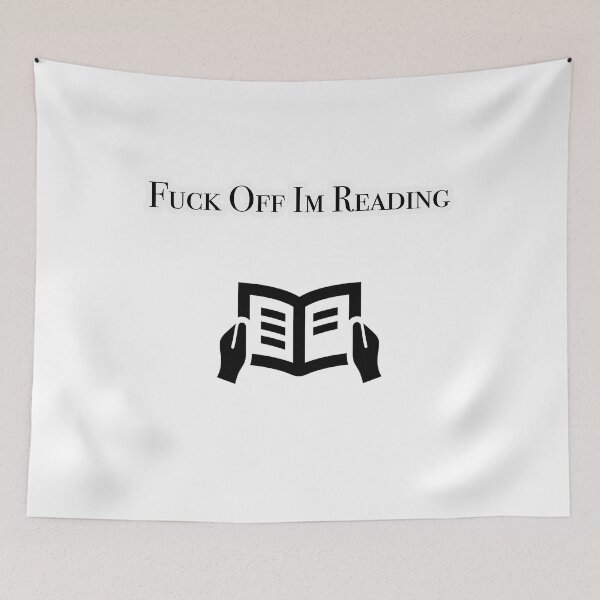 Item preview, fuck off im reading designed and sold by NEW-YORK-STYLE.