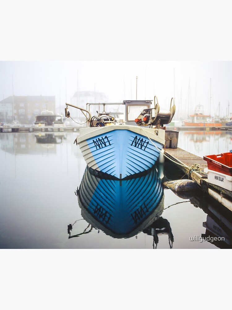 "NN1 Fishing boat Sovereign Harbour, Eastbourne." Photographic Print by